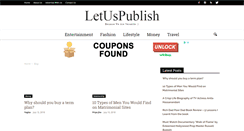 Desktop Screenshot of letuspublish.com